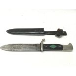 A hitler youth pattern knife with replacement enam