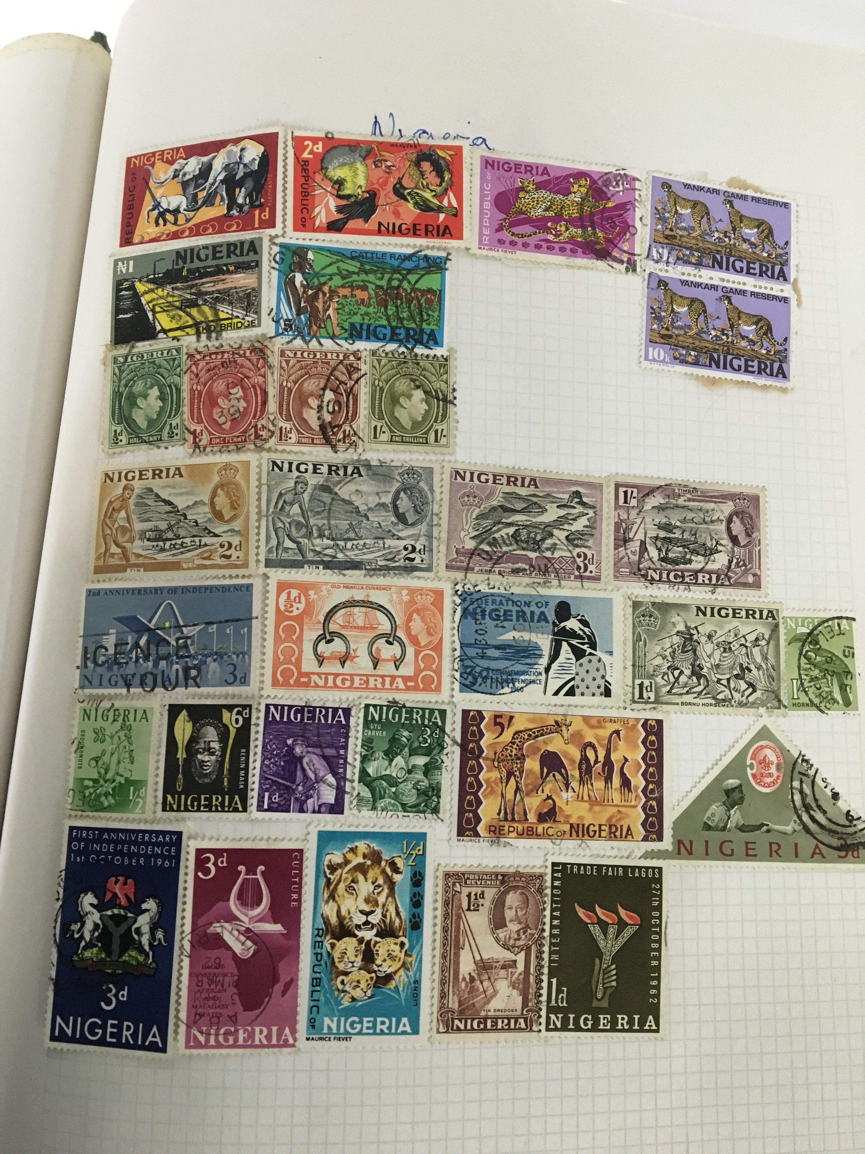 A collection of nine stamp albums world stamps fro - Image 5 of 5