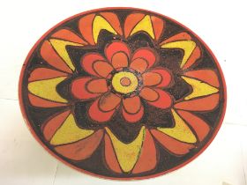 A Poole Charger,36cm in diameter. This lot cannot