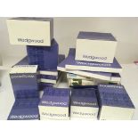 A quantity of boxed 1970s Wedgwood Jasperware annu