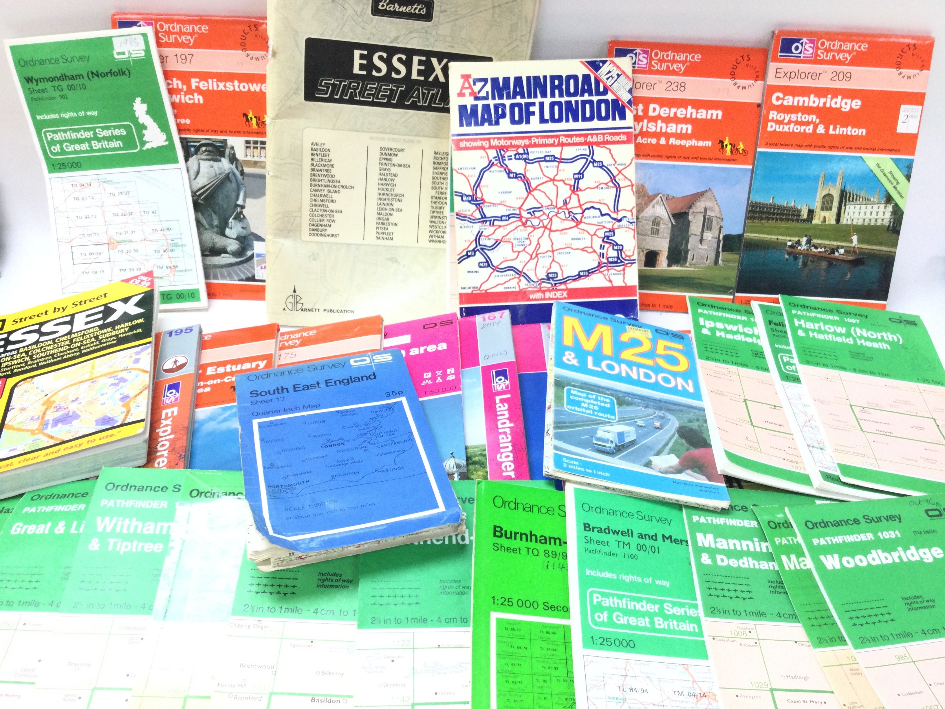 A Collection of Local Road Maps. Ordnance Survey m