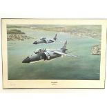 A signed Sea Horner print by Robert Taylor with si