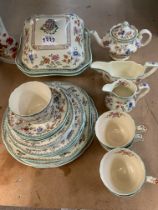 Copeland Spode Royal Jasmine part dinner service.