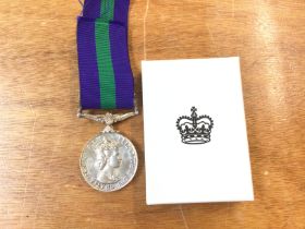 A General Service Medal Awarded To CPL D.E. Bright