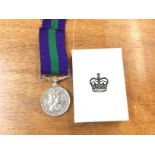 A General Service Medal Awarded To CPL D.E. Bright