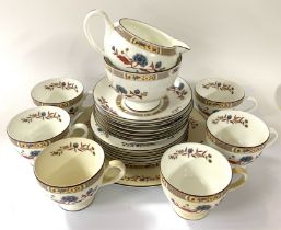 A Wedgewood Jamestown pattern tea-set R4613. (Post