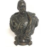 A bust of an Austrian emperor/ general , approxima