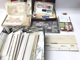 A large collection of assorted loose stamps mint s
