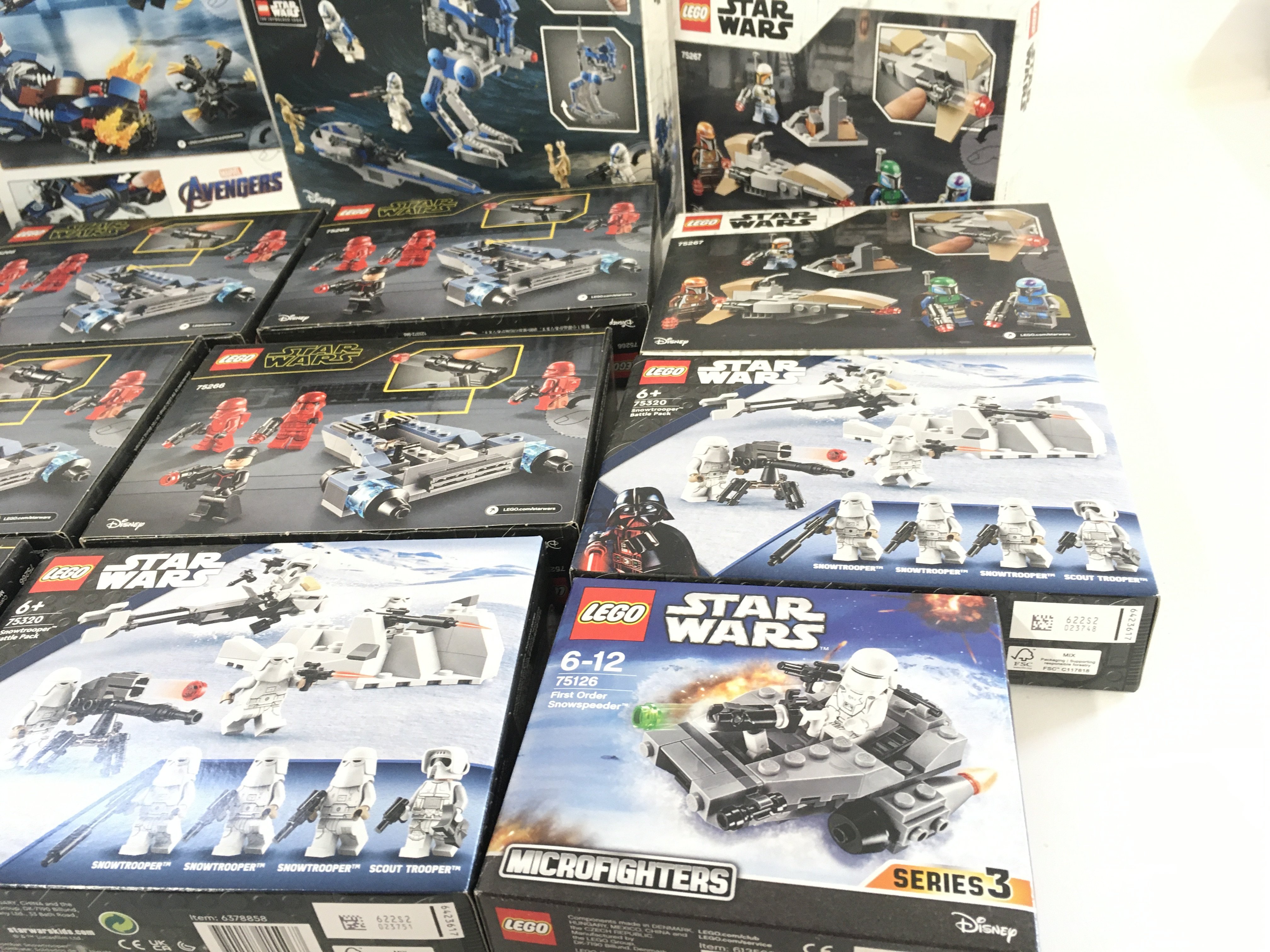 A collection of 18 unopened lego sets all Star War - Image 4 of 6