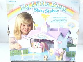 A Boxed My Little Pony Show Stable and accessories