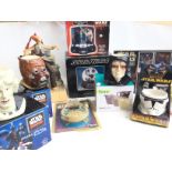 A Collection of Star Wars Mugs. A Star Tours Puzzle. Etc. No Reserve.