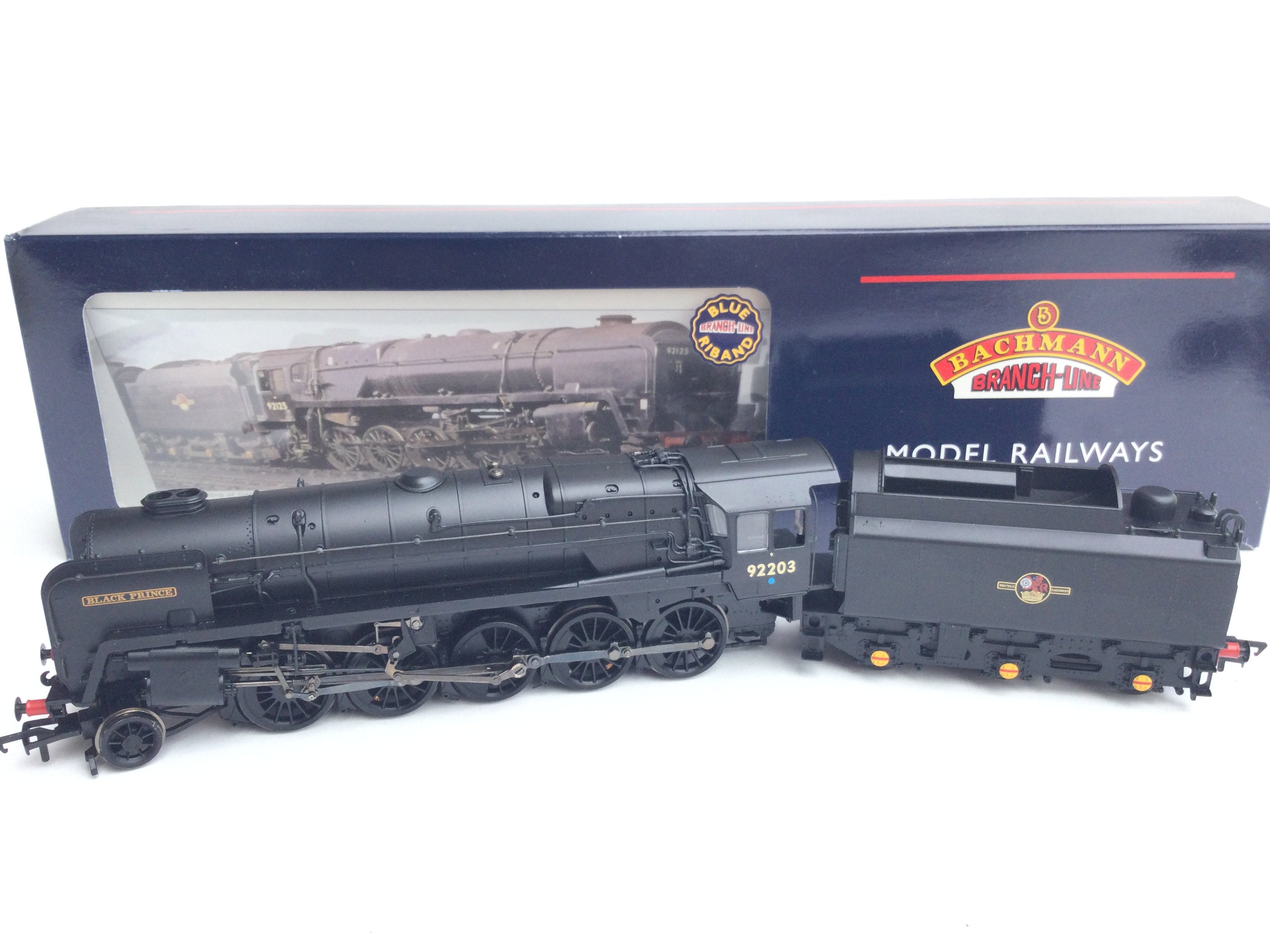 A Boxed Bachmann 00 Gauge Standard Class 9F Locomo