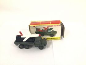 A Boxed Dinkey Toy Berliet Missile Launcher #620 Parts Missing NO RESERVE