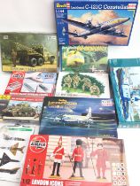 A Box Containing Boxed Model Kits including Airfix