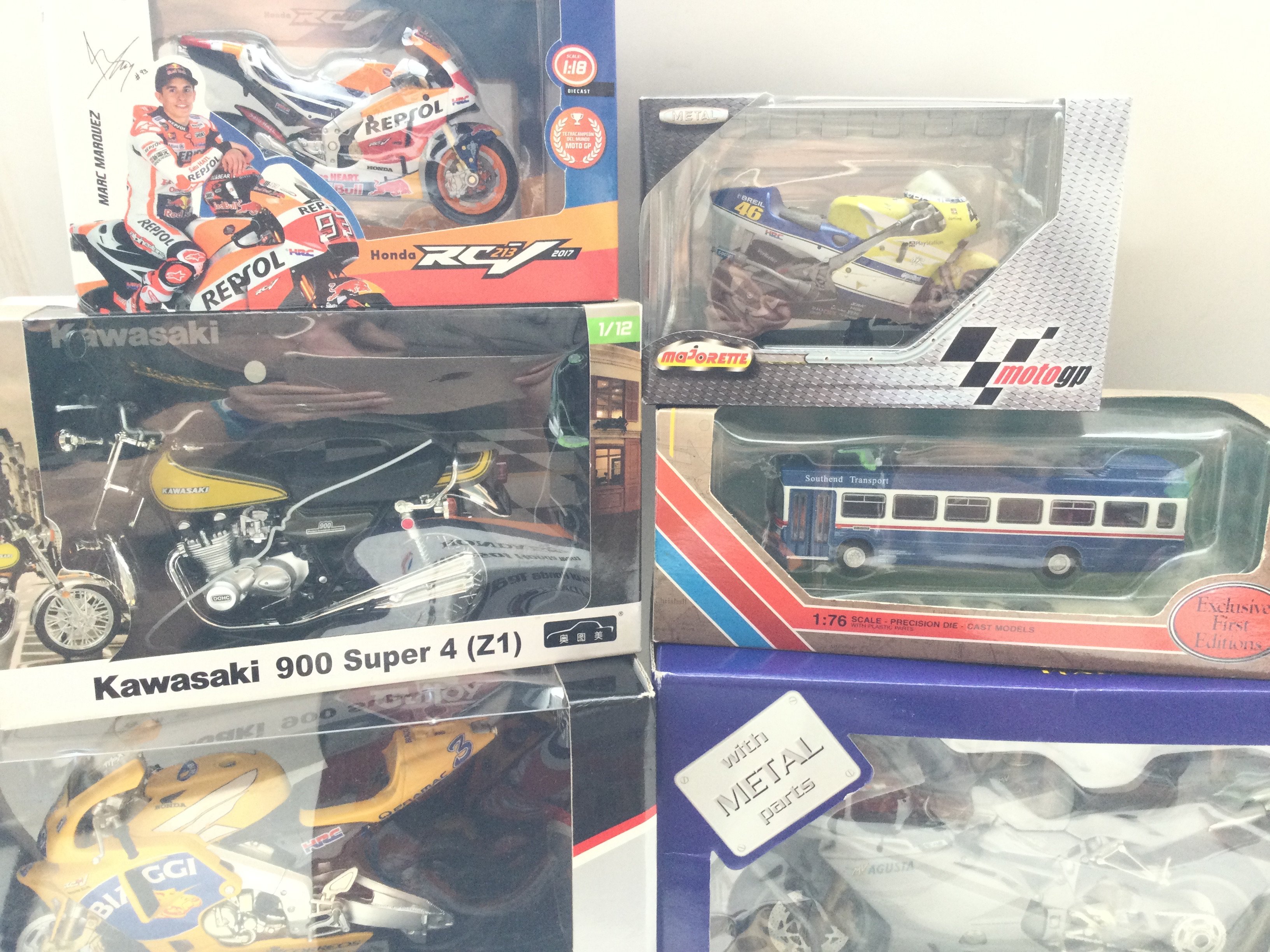 A Collection of Boxed Diecast Including motor raci - Image 2 of 3