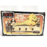 A Boxed Vintage Star Wars Jabba The Hutt Playset.