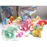 A Collection of Vintage My Little Ponys. A Boxed G