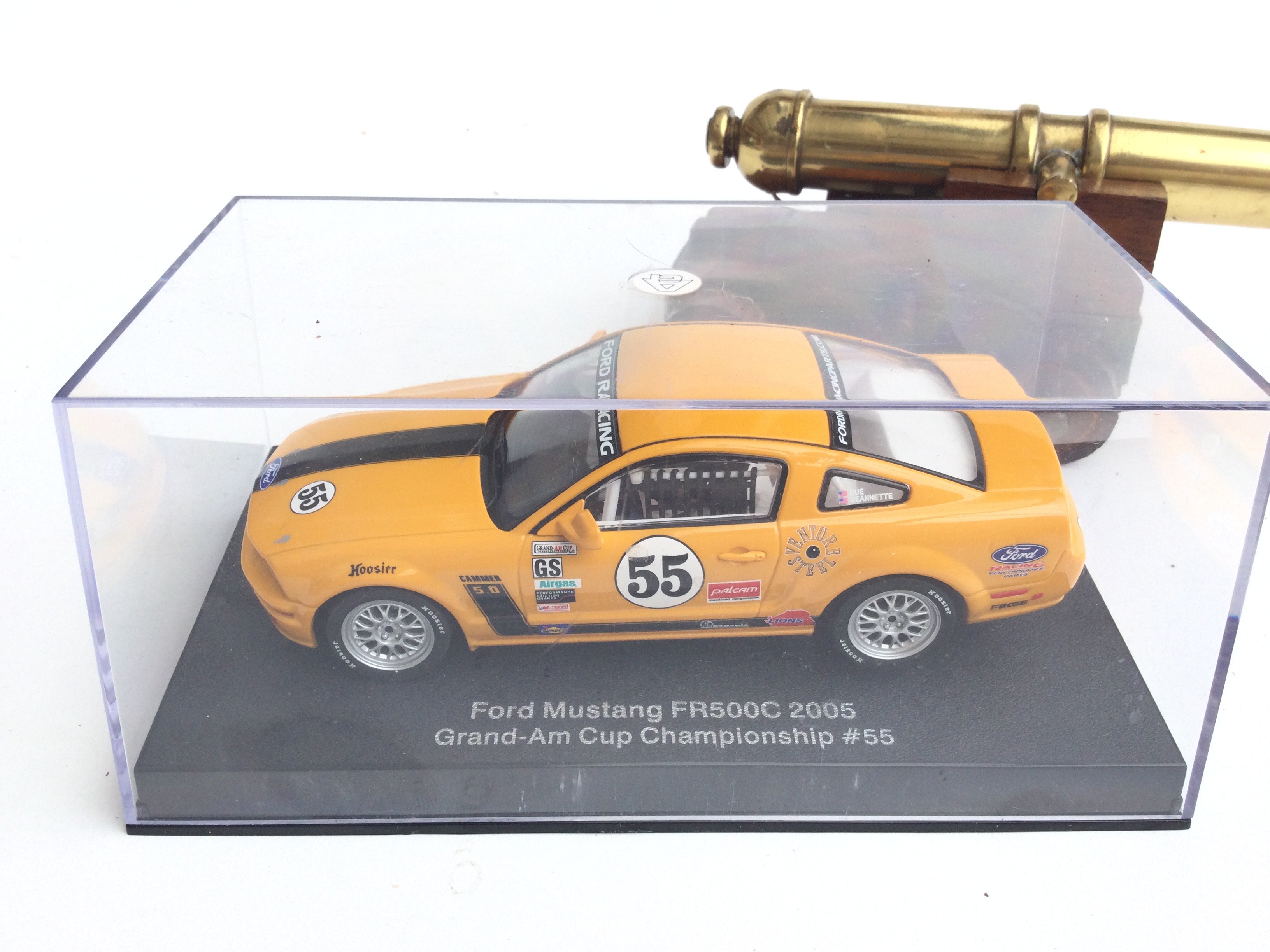 A Boxed Autoart Ford Mustang Slot Racing Car and a - Image 2 of 3