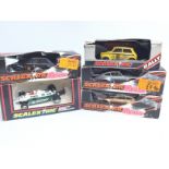 A Collection of 5 X Boxed Scalextric Cars includin