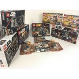 A collection of 11unopened Lego sets all Star Wars
