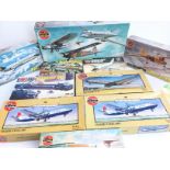A Collection of Boxed Airfix Model Kits. No Reserv