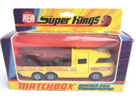 A Boxed Matchbox Racing Car Transporter. K-7.