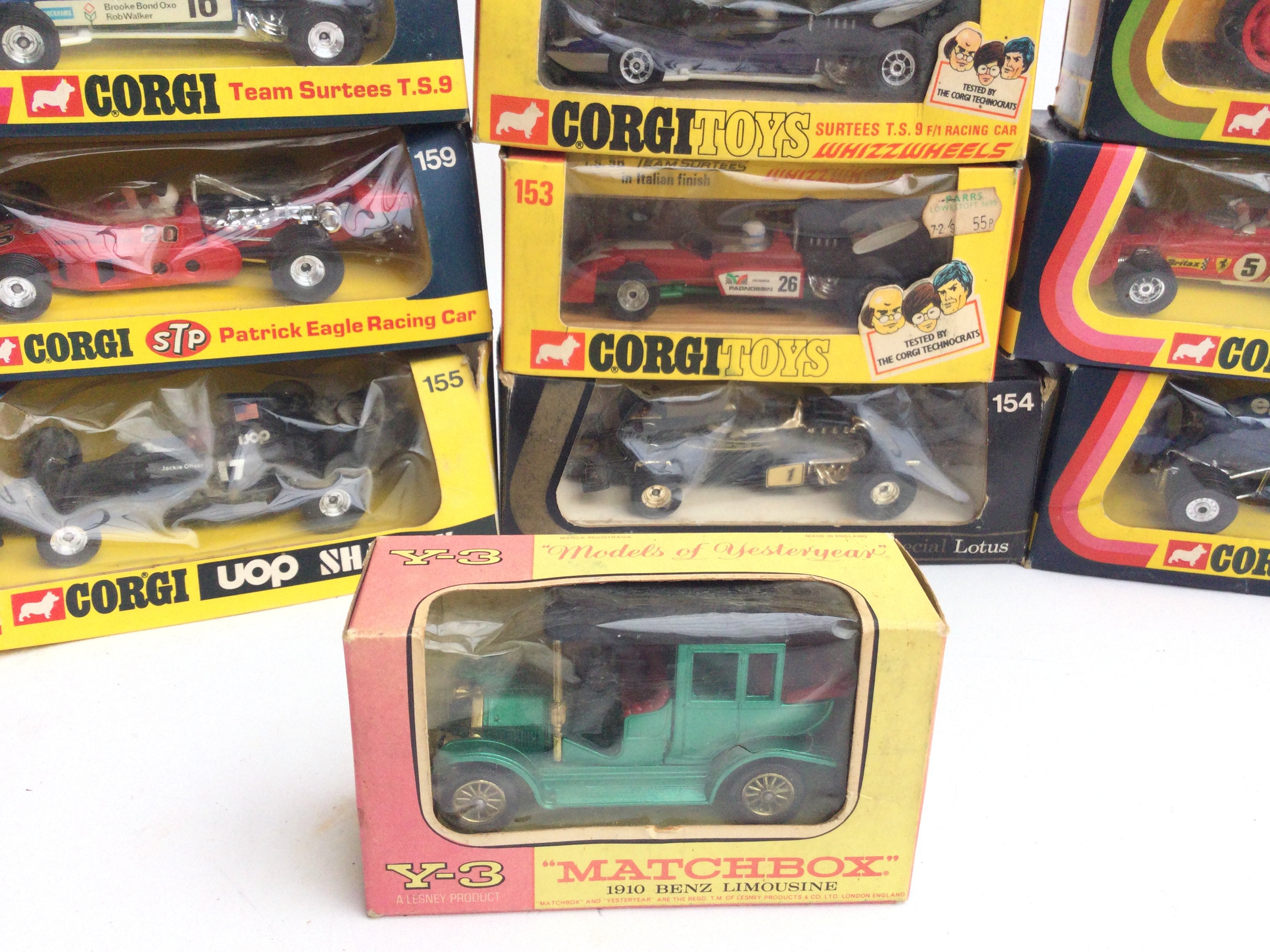 A Collection of Boxed Corgi F1 Racing Cars. A Mass - Image 4 of 4