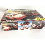 Boxed Scalextric set..MIGHTY METRO.