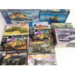 A Collection of Various Model Kits including Airfi