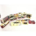 A collection of 15 boxed model vehicles by Corgi. EFE and others. NO RESERVE