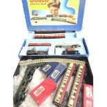 A Collection of Hornby Dublo 3-Rail. Including 2 Locos. Coaches and Wagons.