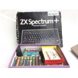 A Boxed Sinclair Spectrum+ and a Collection of Gam