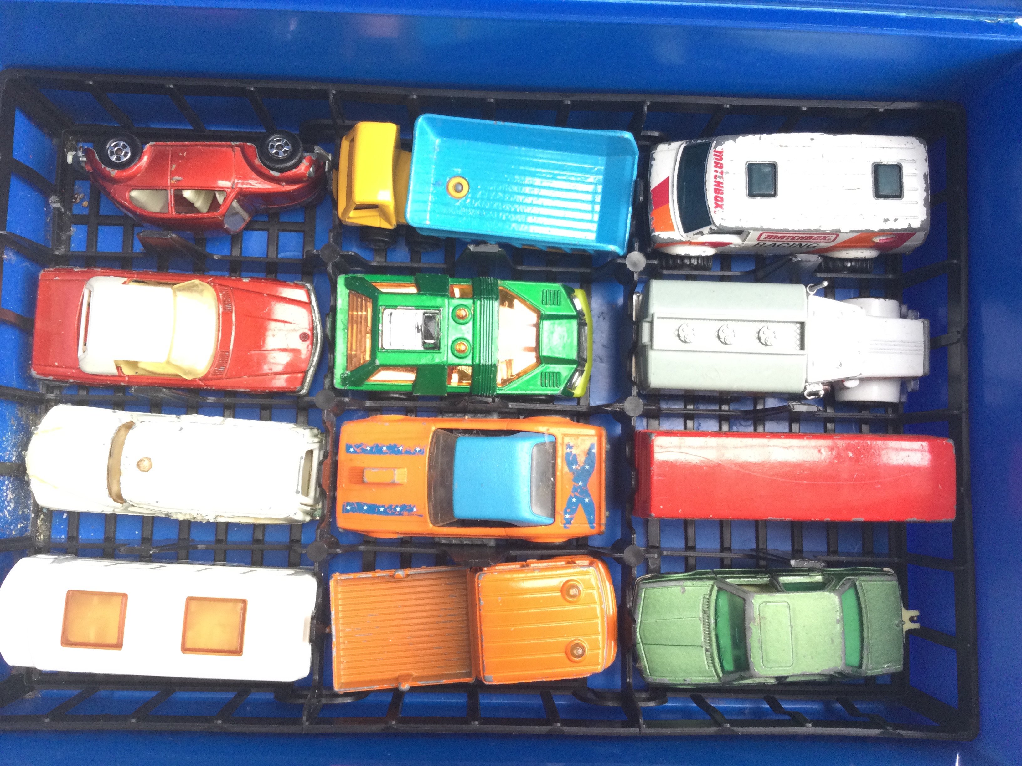 4 X Carry Cases Containing Playworn Diecast. Inclu - Image 9 of 10