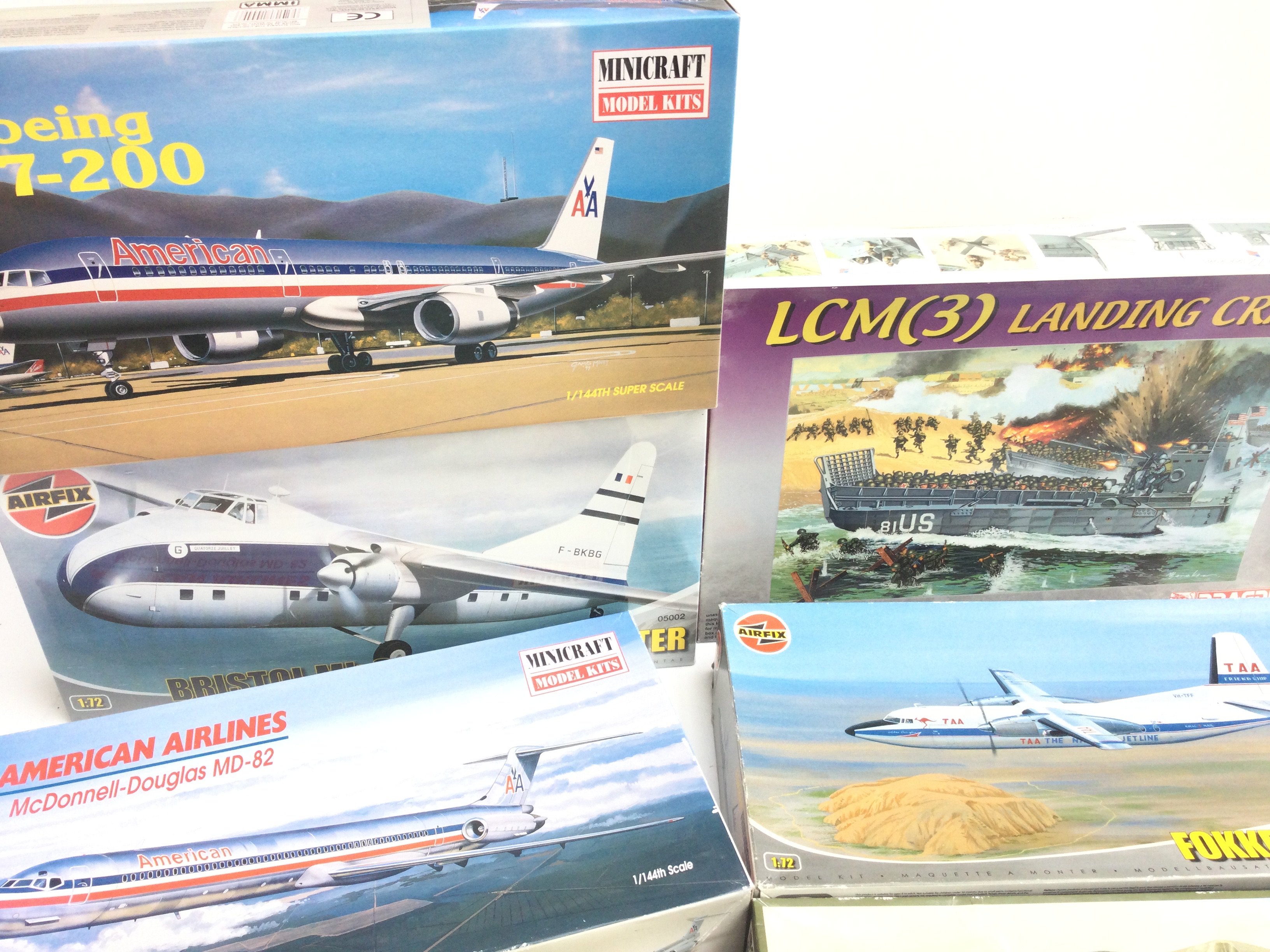 A Collection of Various Model Kits Including Airfi - Image 3 of 3