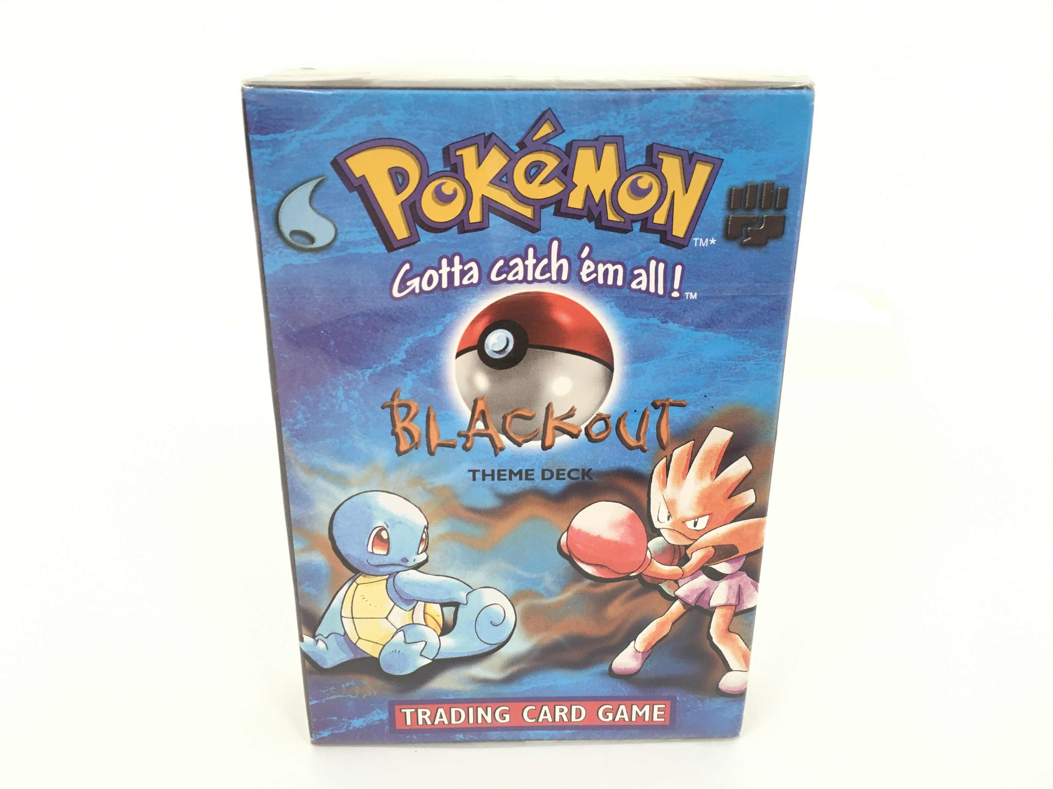 A Boxed And Sealed Pokemon Blackout Theme Deck.