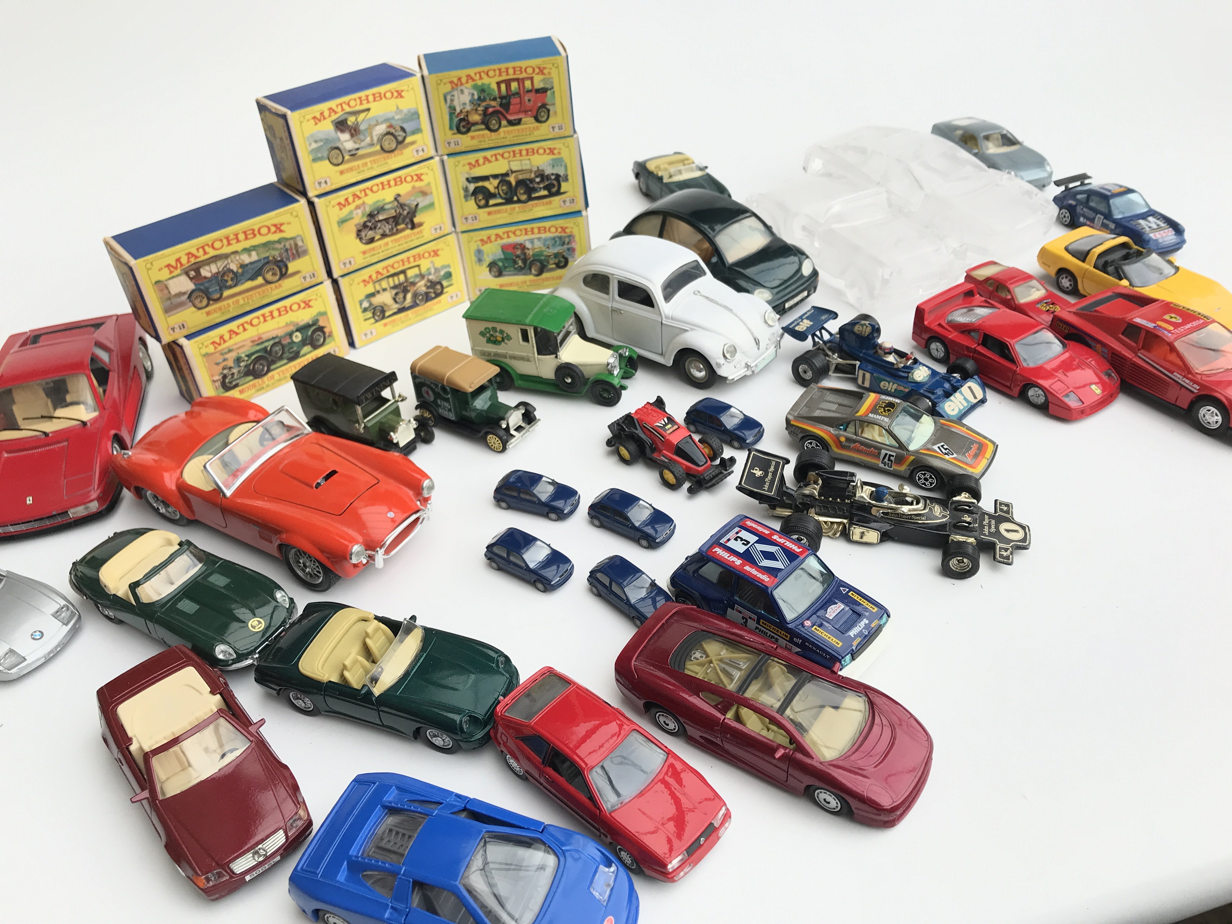 A Collection of Early Matchbox Models of Yesteryea
