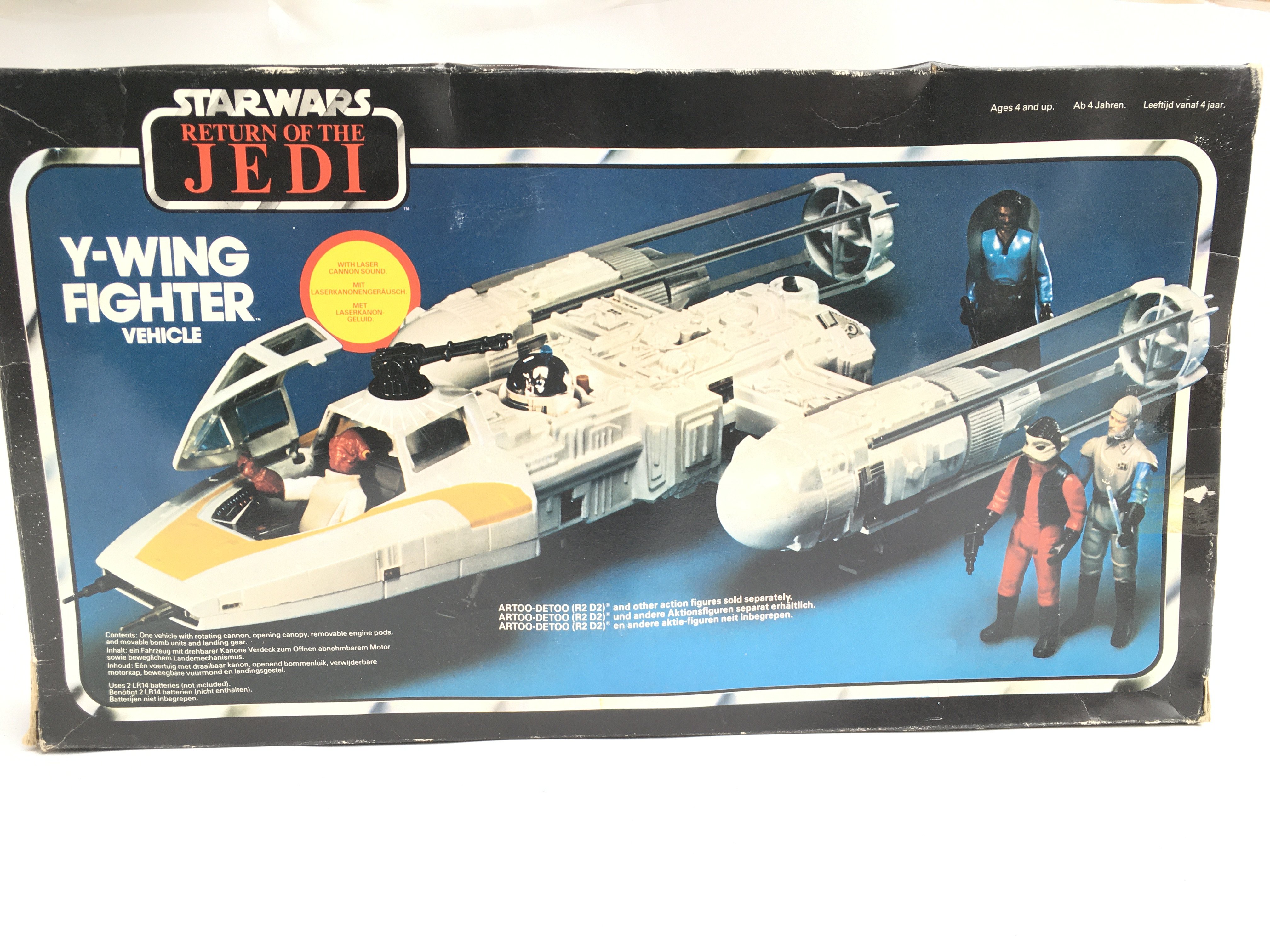 A Boxed Vintage Star Wars Y-Wing Fighter.