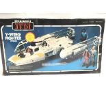 A Boxed Vintage Star Wars Y-Wing Fighter.