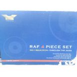 A Boxed Corgi RAF 4 Piece Set Through The Ages. #A