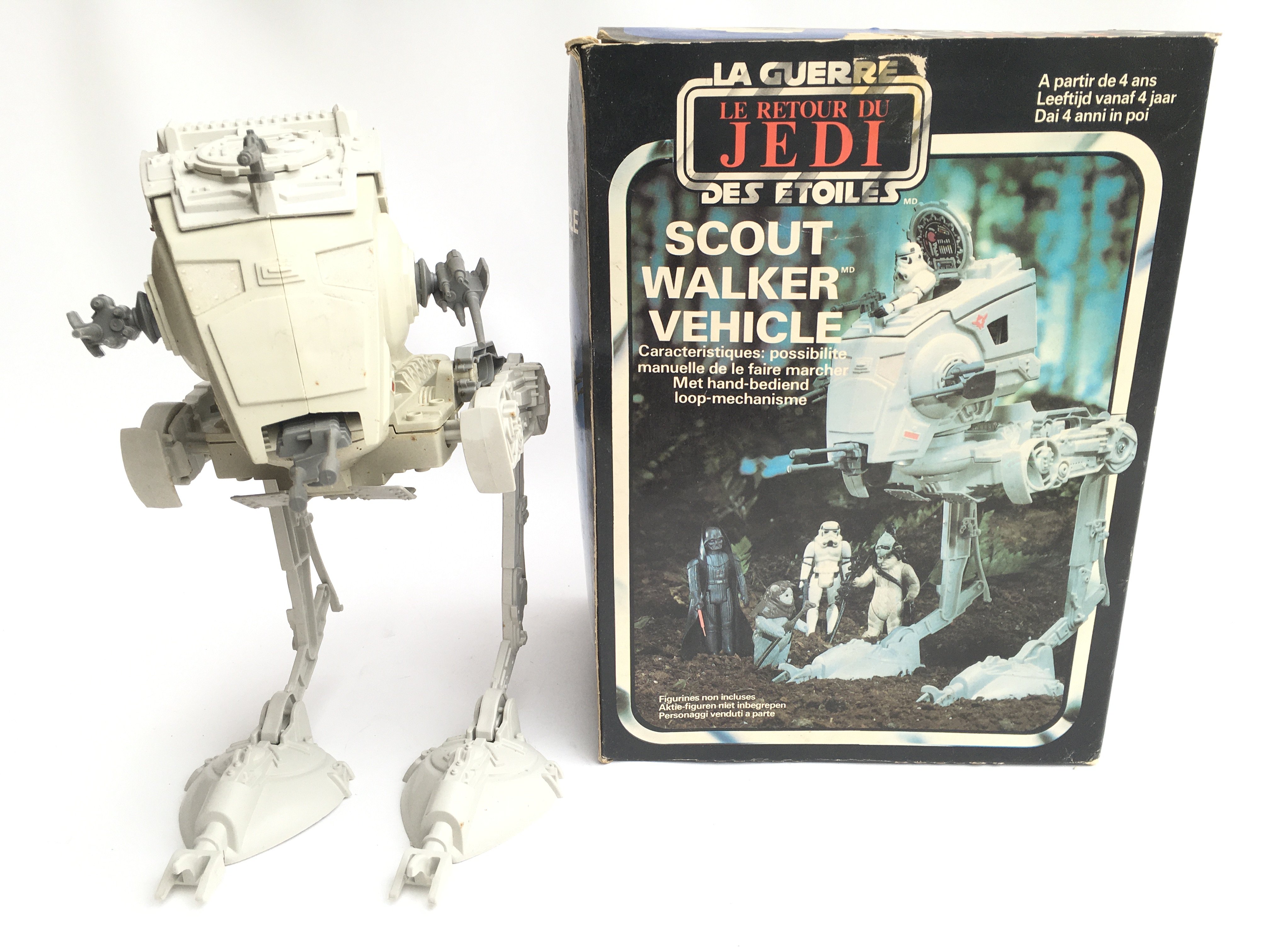 A Boxed Vintage Star Wars Scout Walker Vehicle. - Image 2 of 2