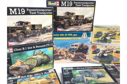 A Collection of Various Model Kits By Revell. Airf - Image 2 of 3