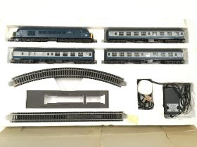 A Partly Boxed Mainline 00 Gauge Diesel Train Set.