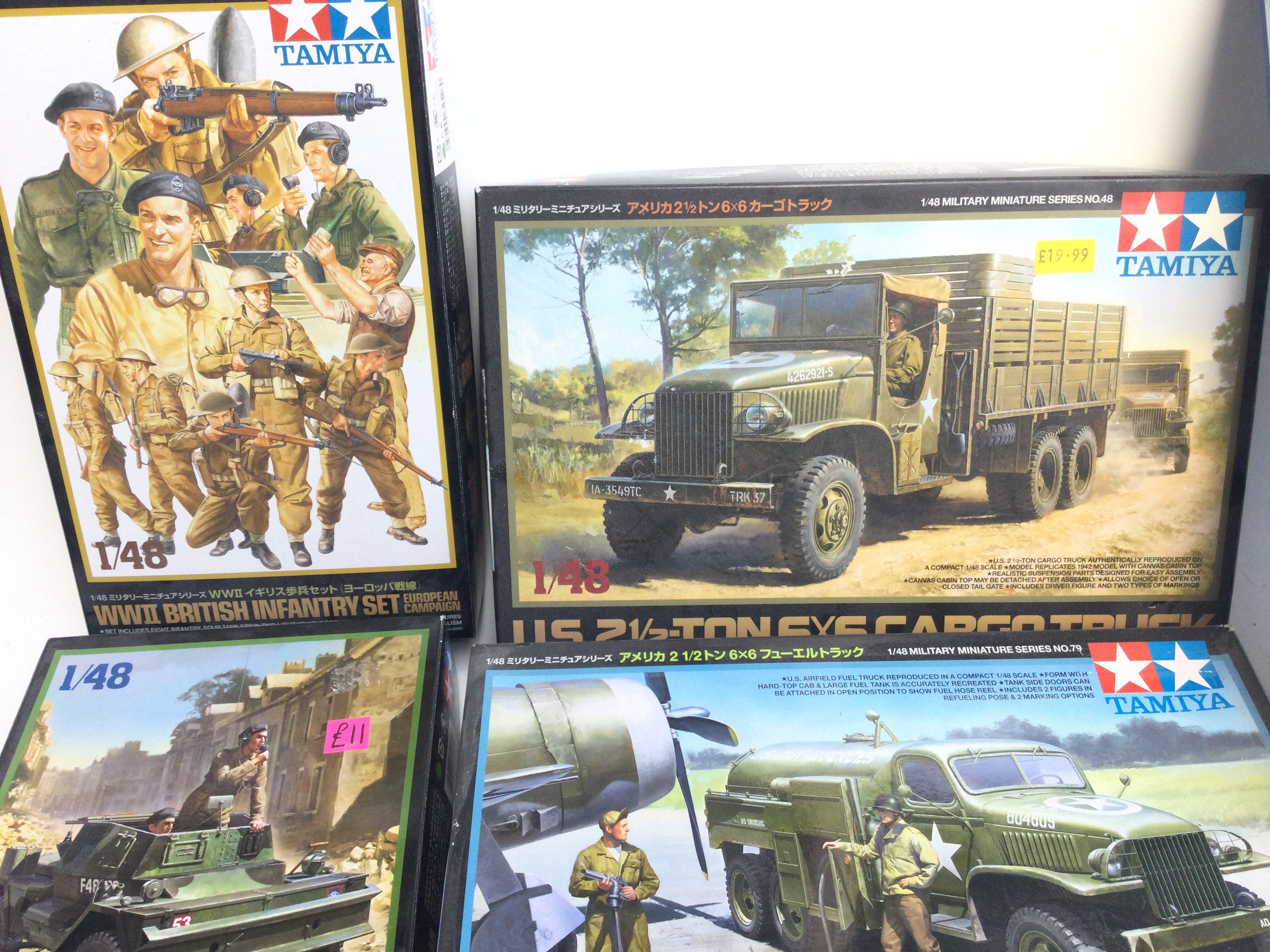 A Collection of Boxed Model Kits including Tamiya. - Image 3 of 5