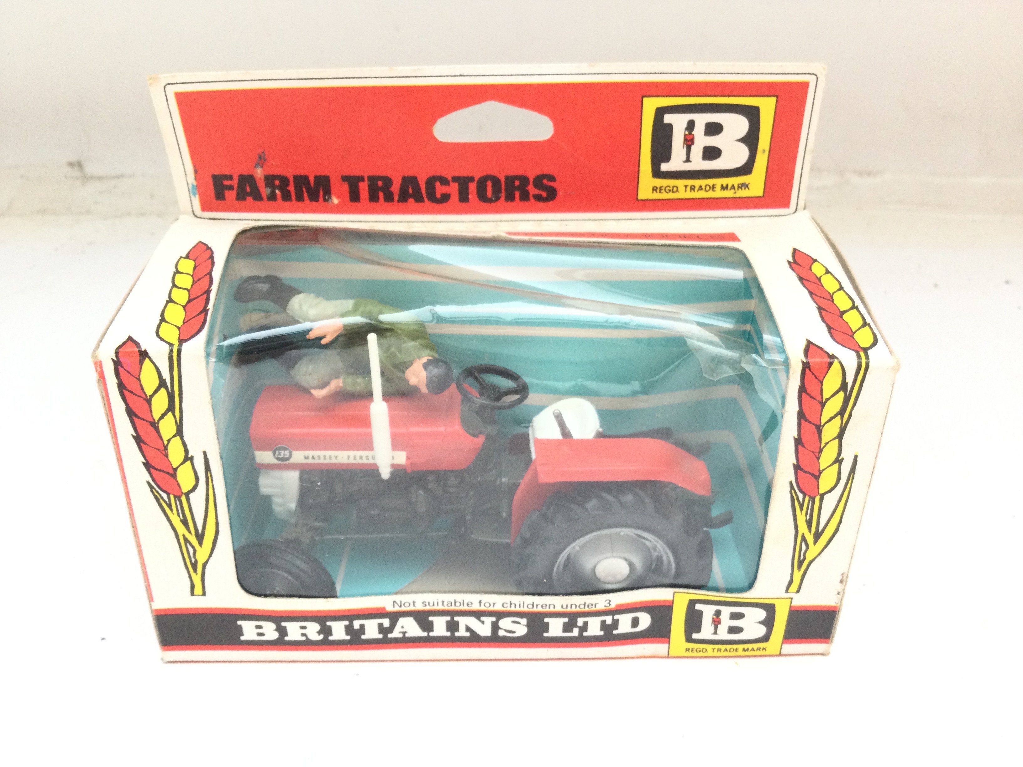 A Boxed Britains Massey-Ferguson Tractor #9520.