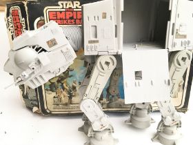 A Boxed Vintage Star Wars At-At. With 1 Chin Gun.