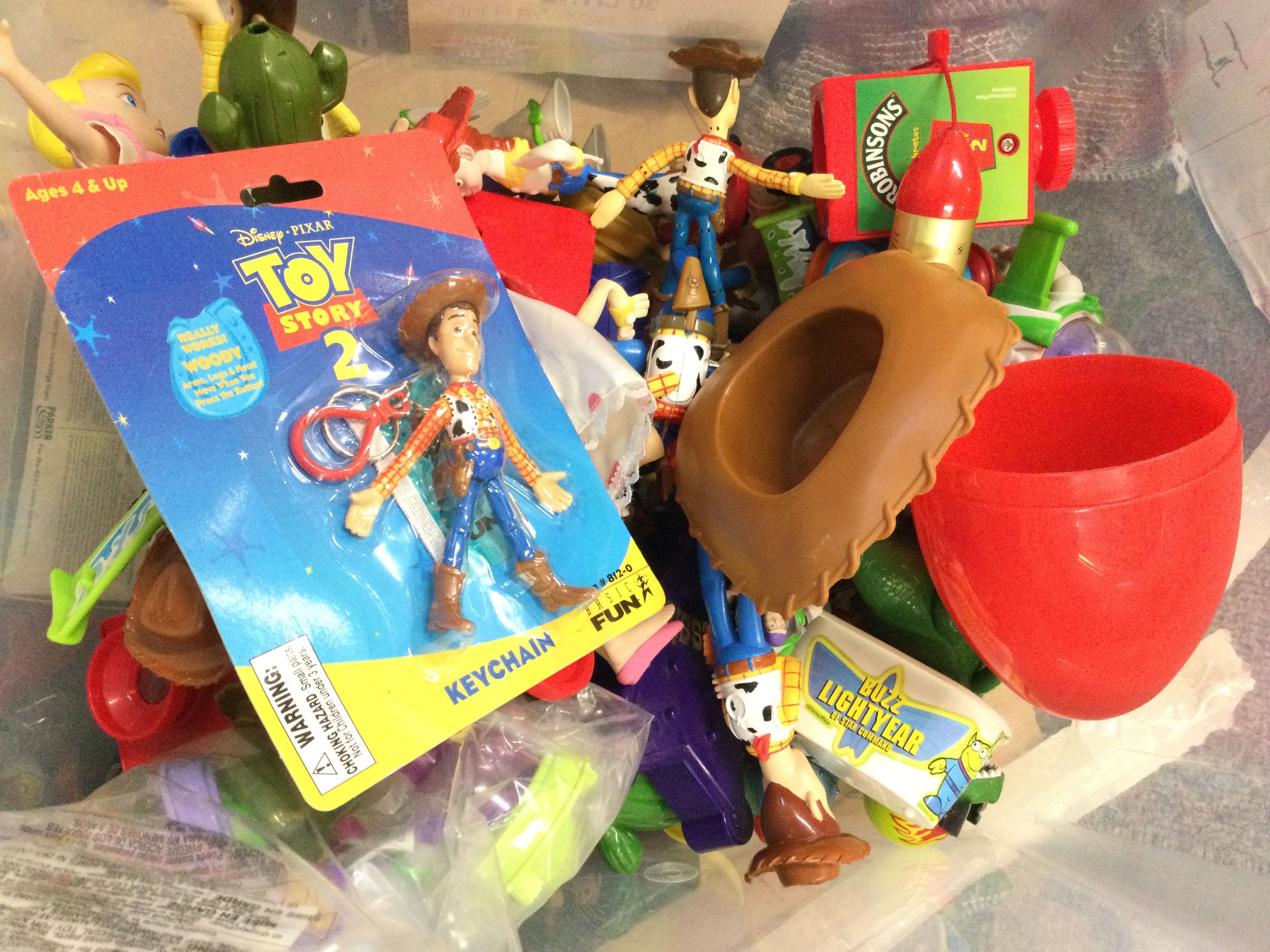 A Box Containing Loose Toy Story Toys. No Reserve. - Image 2 of 3