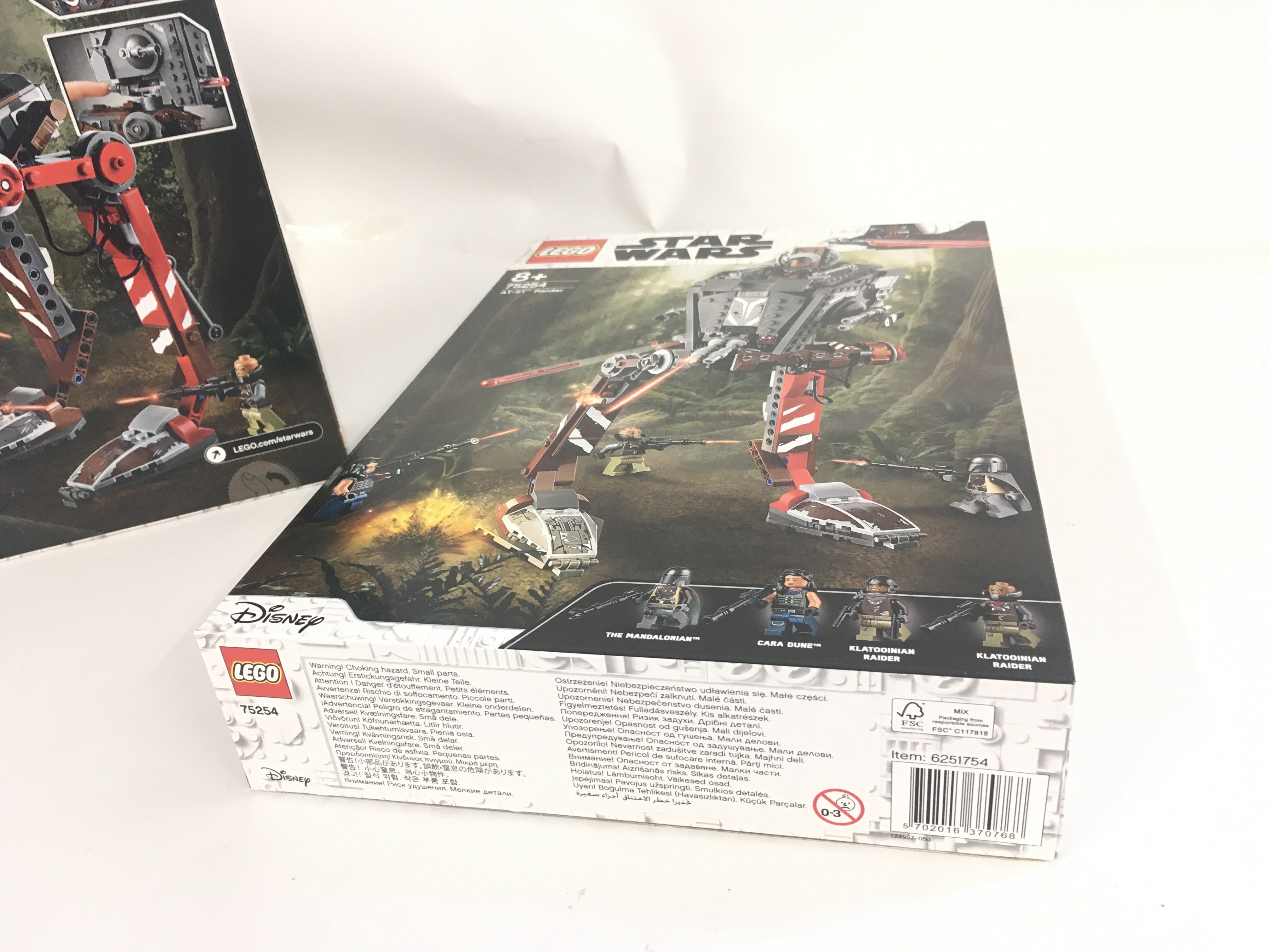 Two unopened boxed Lego sets themed Star Wars. AT. - Image 2 of 4