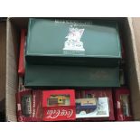 A box containing Lledo and other Die-cast Vehicles