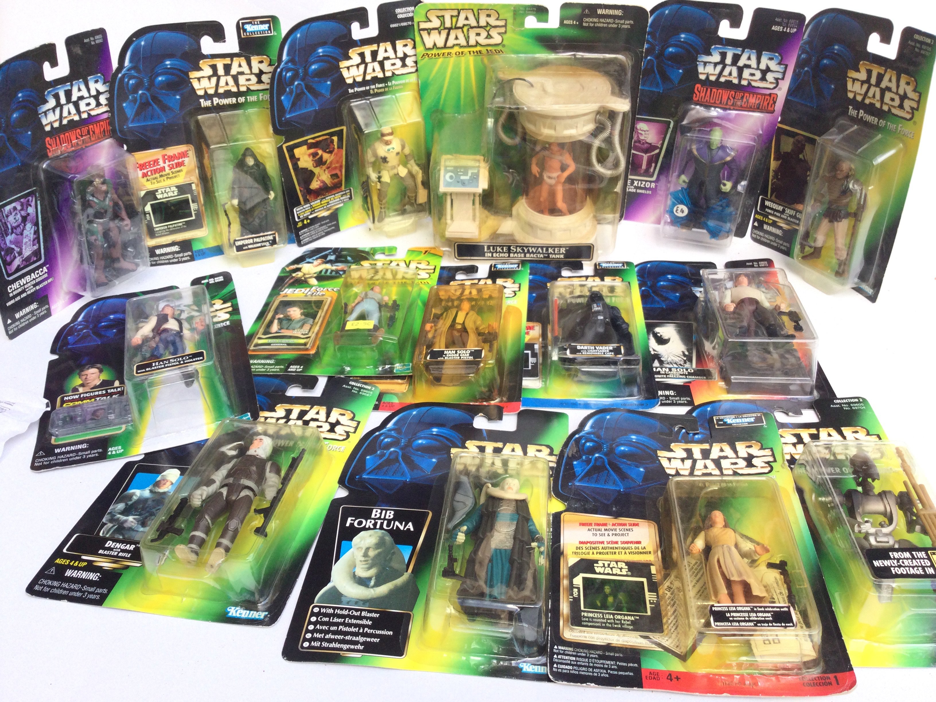 A Collection of Carded Star Wars Power of The Forc