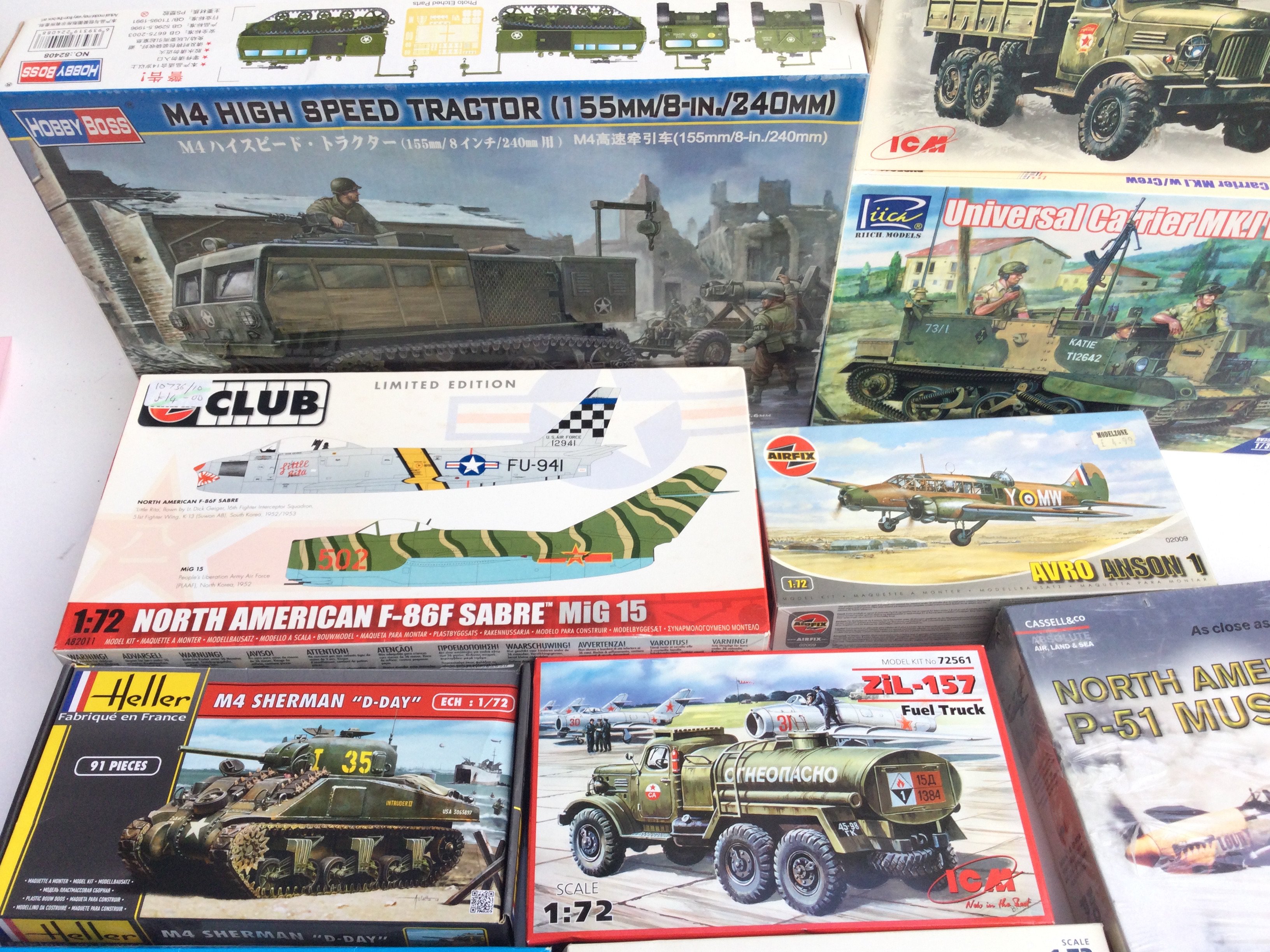 A Collection of Boxed Model Kits Including Hobby B - Image 2 of 5
